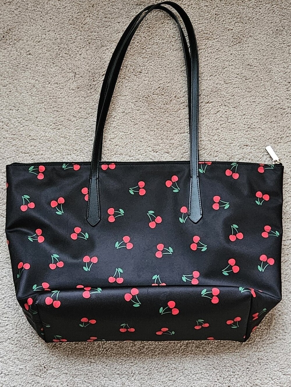 Kate Spade Mel Packable Nylon Tote Cherry - Picture 5 of 13